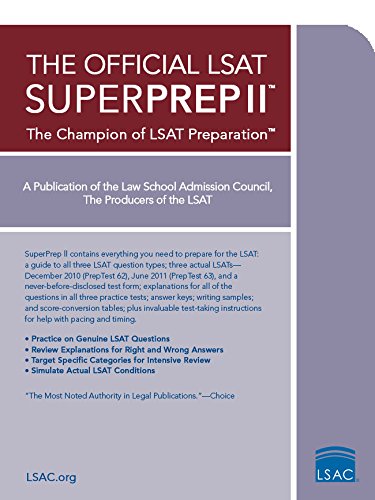 The Official LSAT SuperPrep II: The Champion of LSAT Prep