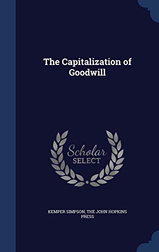 The Capitalization of Goodwill