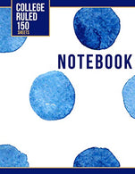 Notebook: Notebook. College Ruled Line Paper. 150 Sheets. Blue Shapes. 8.5x11