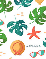 Notebook: Modern Tropical Design for Summer ... for School. College. Work. Business Notes. Personal Journaling. Planning. Hand Lettering... Perfect