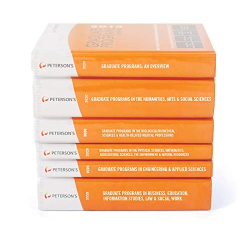 Graduate & Professional Programs Set 2020 (Peterson's Graduate & Professional Programs)