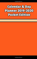 2019-2020 Calendar & Day Planner Pocket Edition