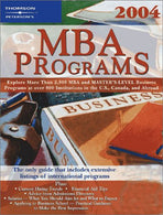 MBA Programs 2004. Guide to. 9th ed (Peterson's Mba Programs)