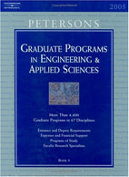 Grad Guides Bk5: Engineer/Appld Sci 2005 (Peterson's Graduate Programs in Engineering & Applied Sciences)