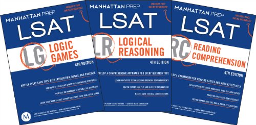 LSAT Strategy Guides (Logic Games / Logical Reasoning / Reading Comprehension). 4th Edition