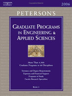 Grad Guides Bk5: Engineer/Appld Sci 2006 (ETERSON'S GRADUATE PROGRAMS IN ENGINEERING & APPLIED SCIENCES)