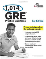 1.014 GRE Practice Questions. 3rd Edition (Graduate School Test Preparation)