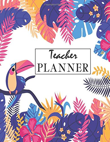 Teacher Planner: 2019-2020 Lesson Weekly and Monthly Teacher Planner Academic Year Lesson Plan and Record Book (September 2019 - August 2020) for Te