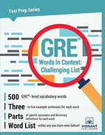 GRE Words In Context: Challenging List (Test Prep Series)