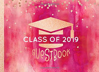 Class Of 2019 Guestbook: Graduation Guest Book For Girls Women - Blank Unlined Pages To Write. Sign In - Graduate Day Party Congratulations Keepsake