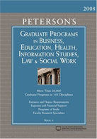 Peterson's Graduate Programs in Business. Education. Health. Information Studies. Law & Social Work 2008: Book 6 (Peterson's Graduate Programs i