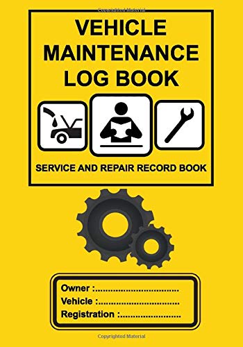 Vehicle Maintenance Log Book: Service And Repair Record Book.: A monthly log book for tracking vehicle information such as service. repairs and oil