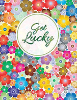 Get Lucky: Flower Pattern Composition Notebook: Wide Ruled Notebook Journal