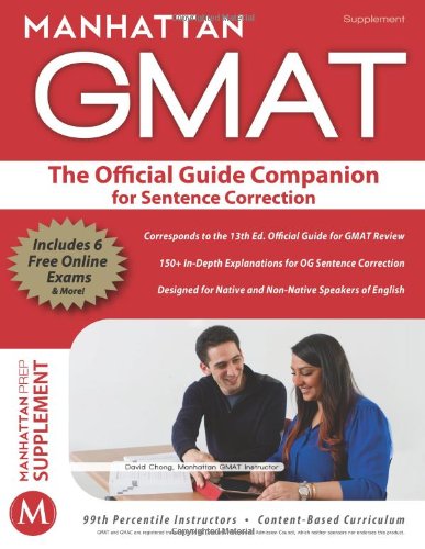 Official Guide Companion for Sentence Correction (Manhattan GMAT)