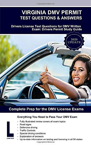 Virginia DMV Permit Test Questions & Answers: Driver’s License Test Questions for DMV Written Exam: Drivers Permit Study Guide
