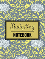 Budgeting Notebook: Floral Design Book With Calendar 2018-2019 Weekly Planner .Bill Planning. Financial Planning Journal Expense Tracker Bill ... Ma